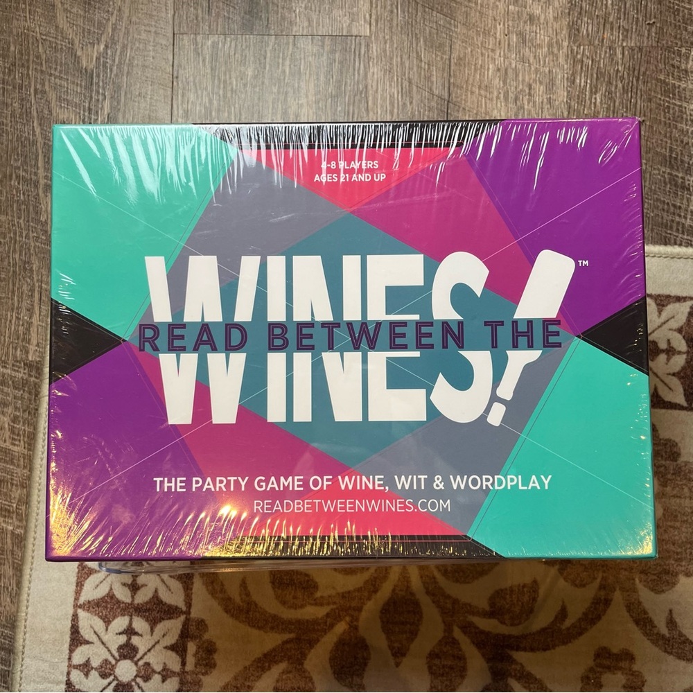 Read Between the Wines Party Game